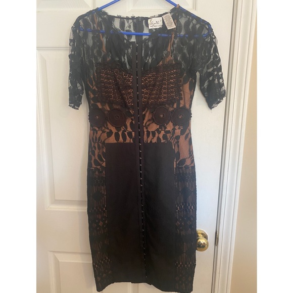 Byron Lars Dresses & Skirts - Stunning lace LBD cocktail dress from Beguile by Byron Lars size 4p